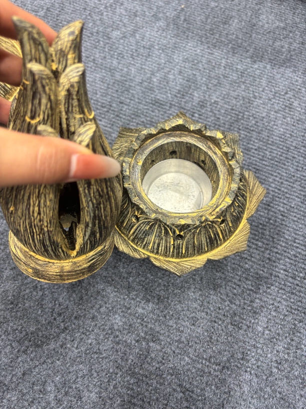 木制佛手香炉QNM
