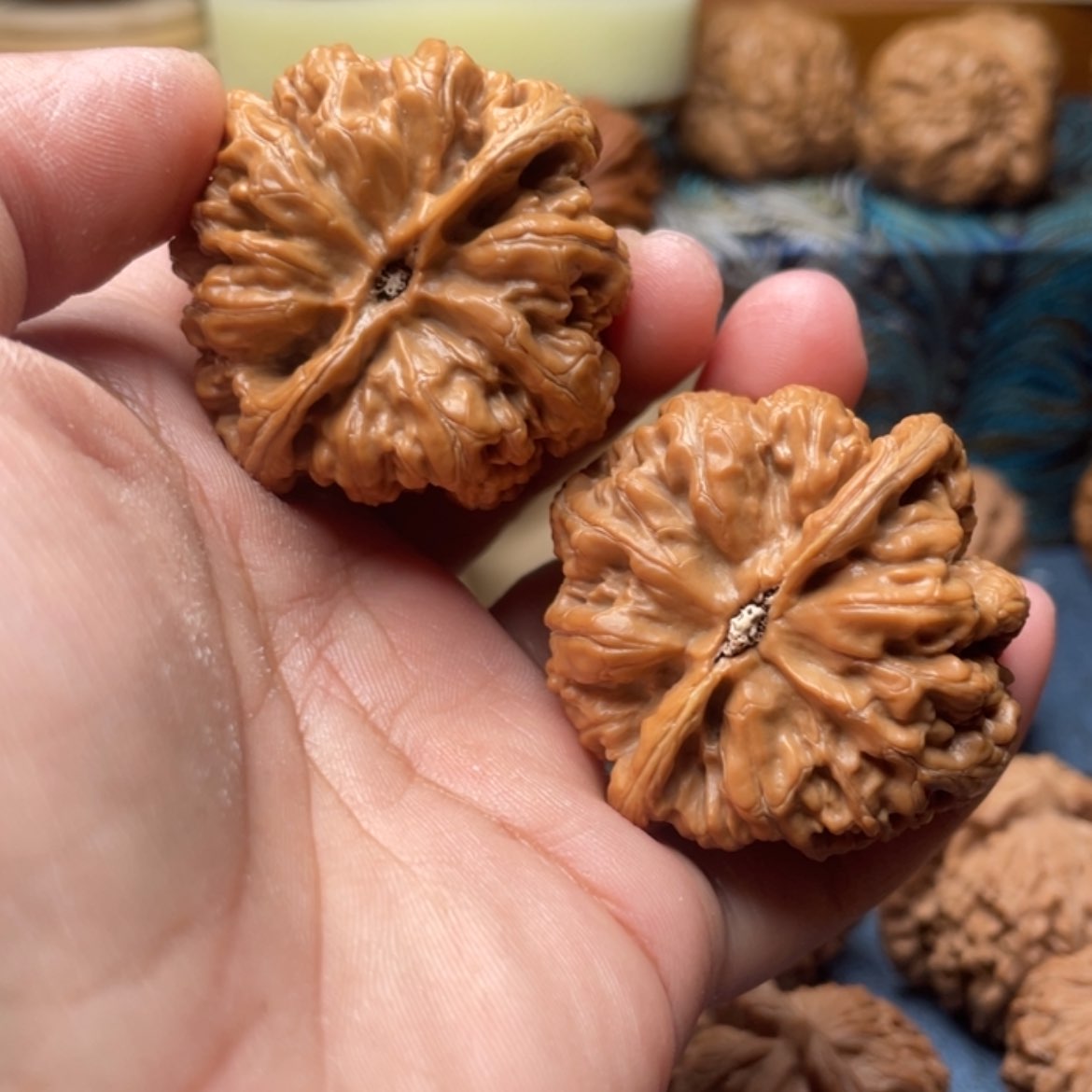 【闪购商品】文玩核桃把件晒*