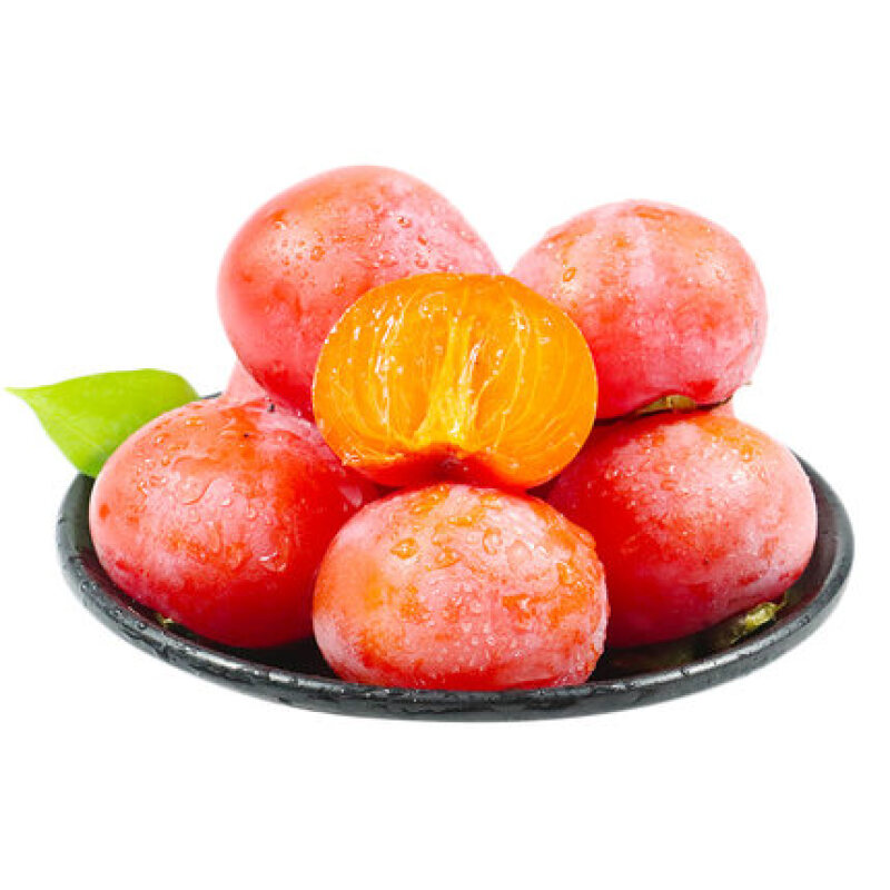 【 新鲜水晶柿子】盒装柿子（8个）