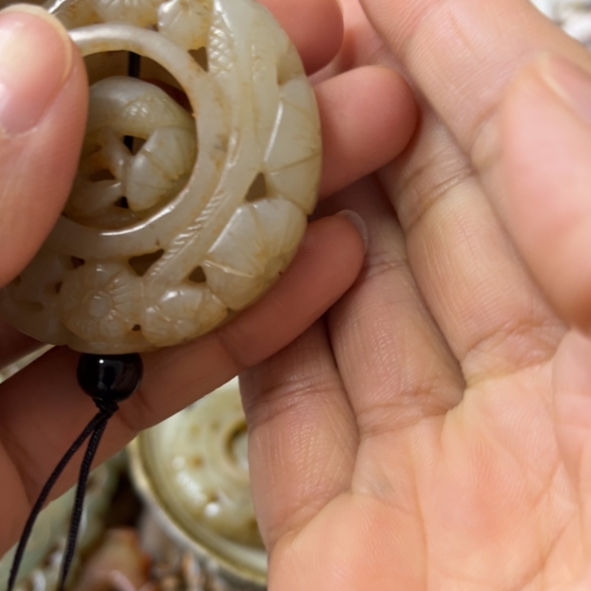 【闪购商品】和田玉（糖玉）颈饰未镶嵌风**静