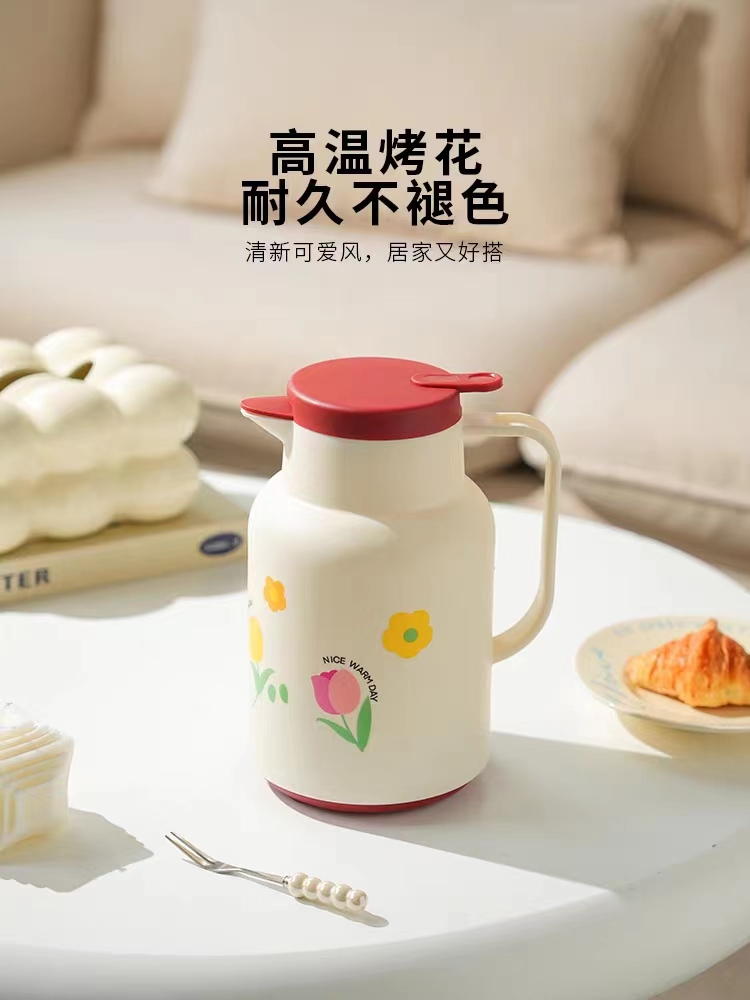 长效保温壶家用大容量保温瓶玻璃内胆暖水壶学生宿舍保温壶热水壶