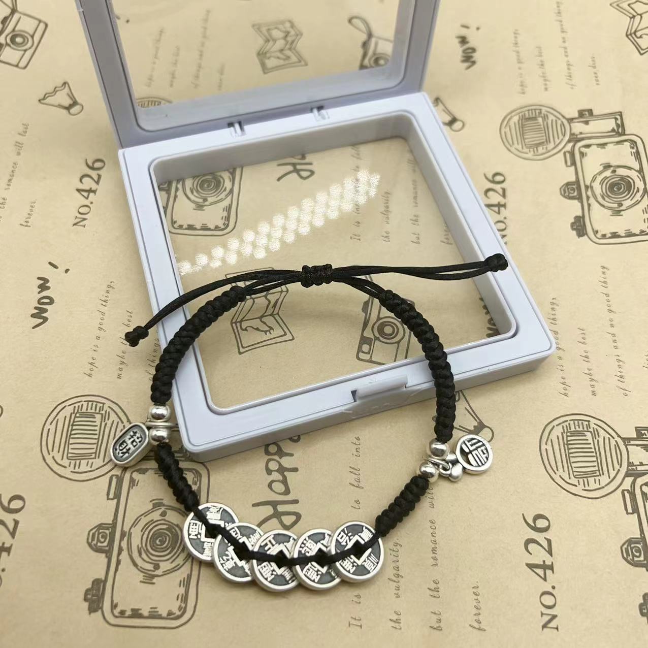 足银银制品 足银制品五帝钱
