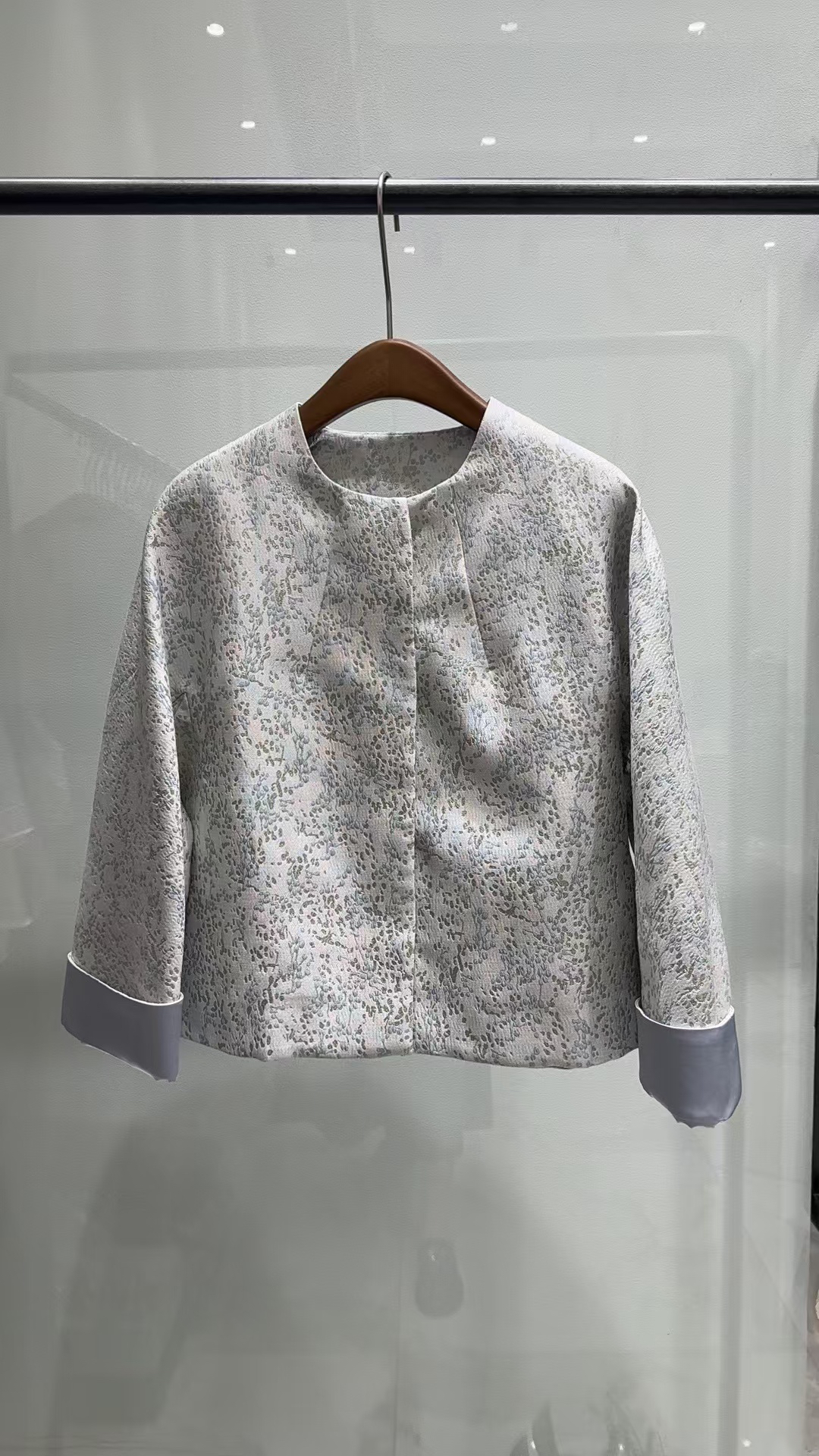 【古梵孜】新中式提花时尚百搭外套