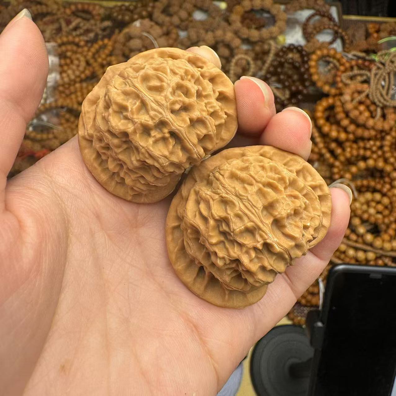 精品原生态核桃宫灯狮子头宫灯狮子头41～43