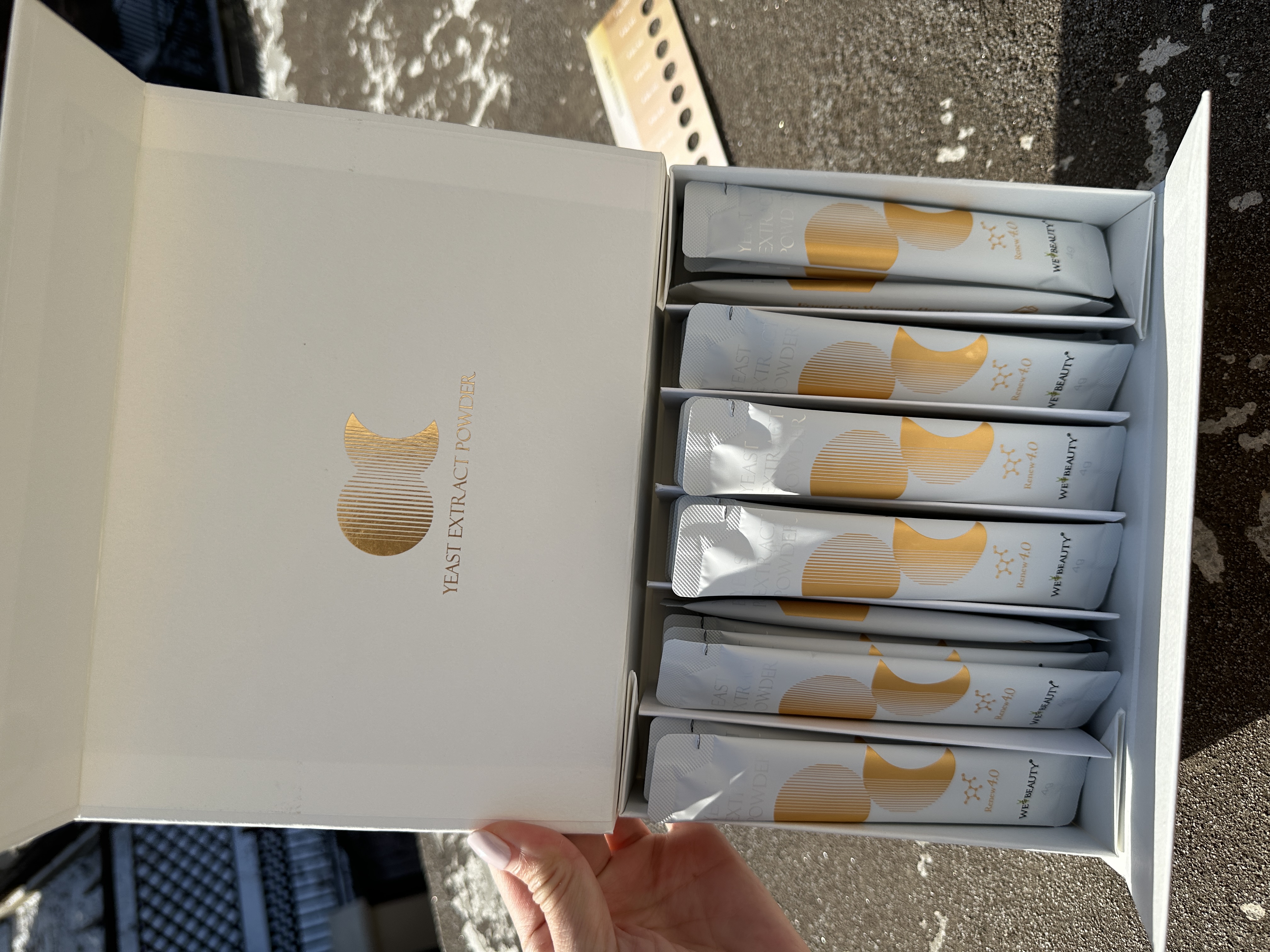 唯美的酵母太固体粉4.0版 玫瑰荔枝味道   一盒/30包 