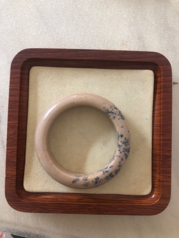 天然草花手镯58加圈口