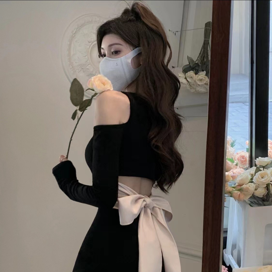 【1】孤品辣妹网红性感时尚气质显瘦女装服饰    