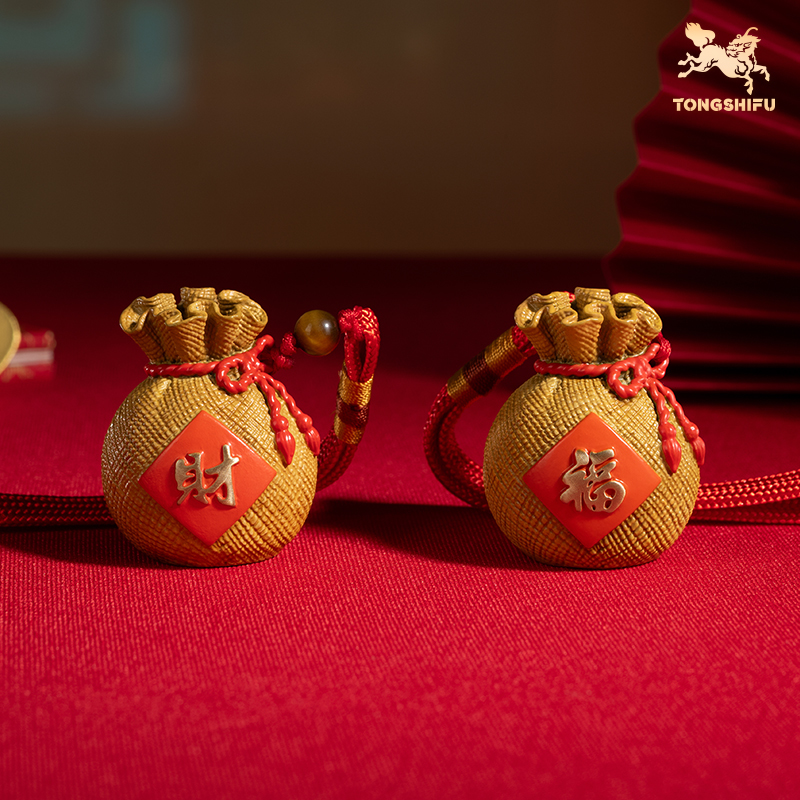 铜师傅 《财满 福满》客厅桌面铜摆件 家居装饰工艺品 