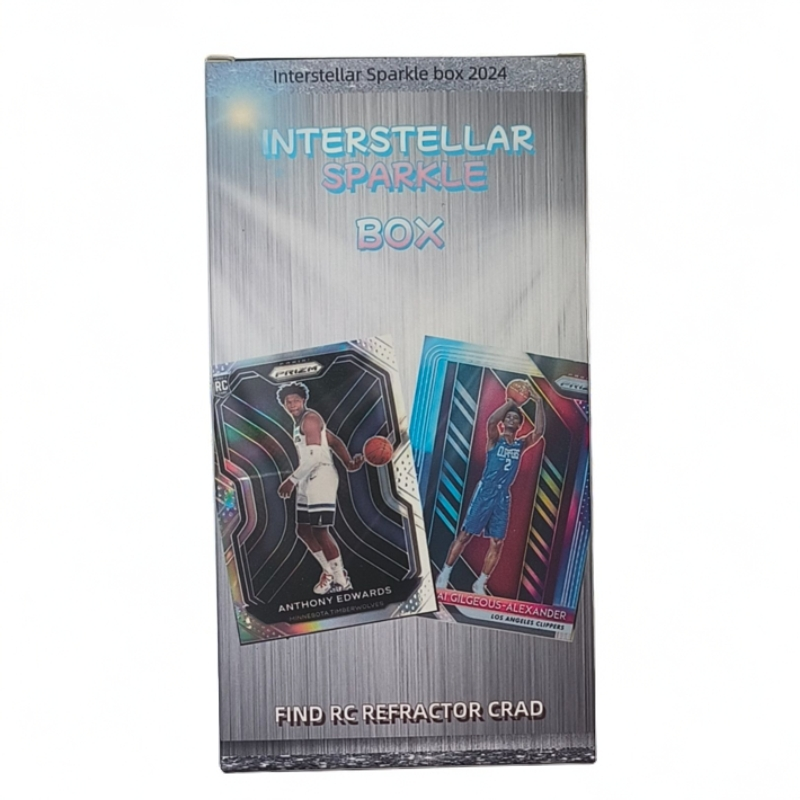【拆盒】INTERSTELLAR SPARKLE BOX 2024 银BOX 篮球球星卡盒 盲盒