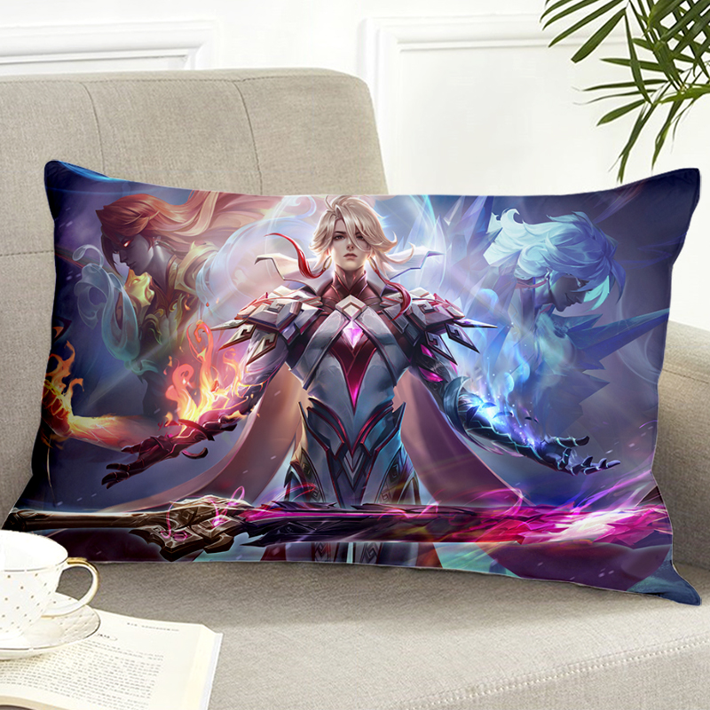 王者荣耀英雄皮肤抱枕炽霜斩李信伽罗李逍遥曜吕布诸葛亮铠孙悟空