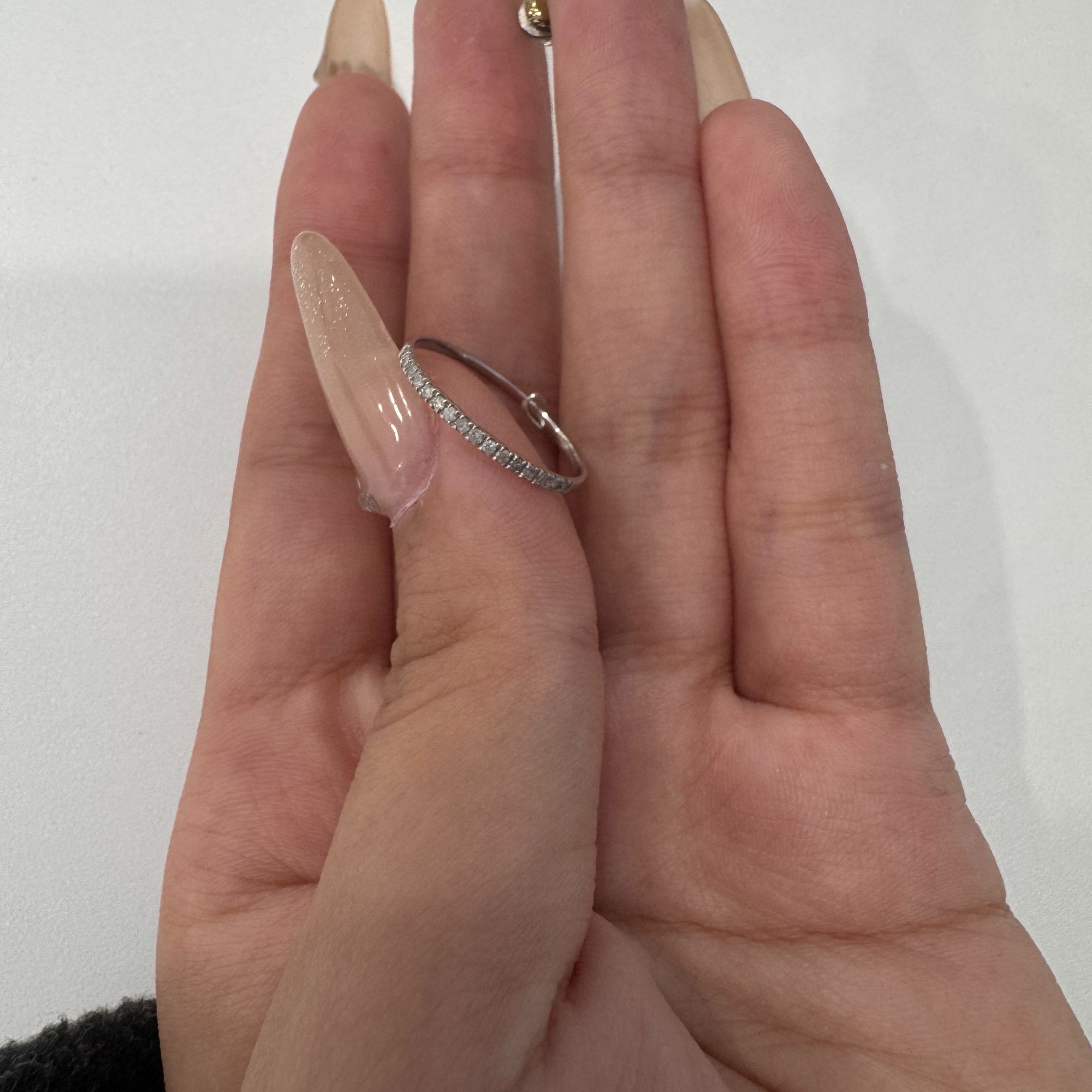  【MIYA珠宝】18K 10分排戒