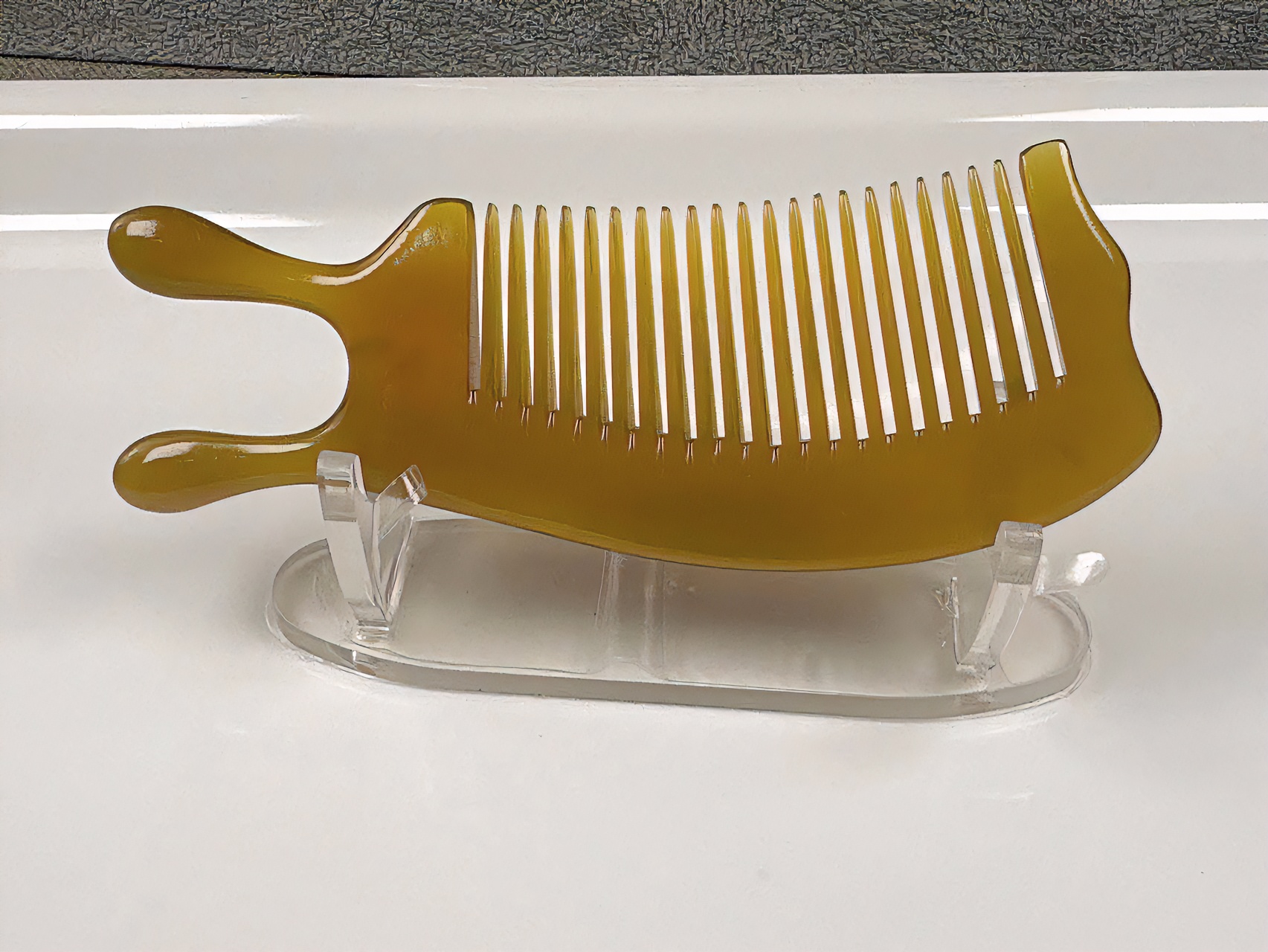 正宗精品天然牛角手工牛角梳防静电便携顺发多功能可鼻刮梳发梳子