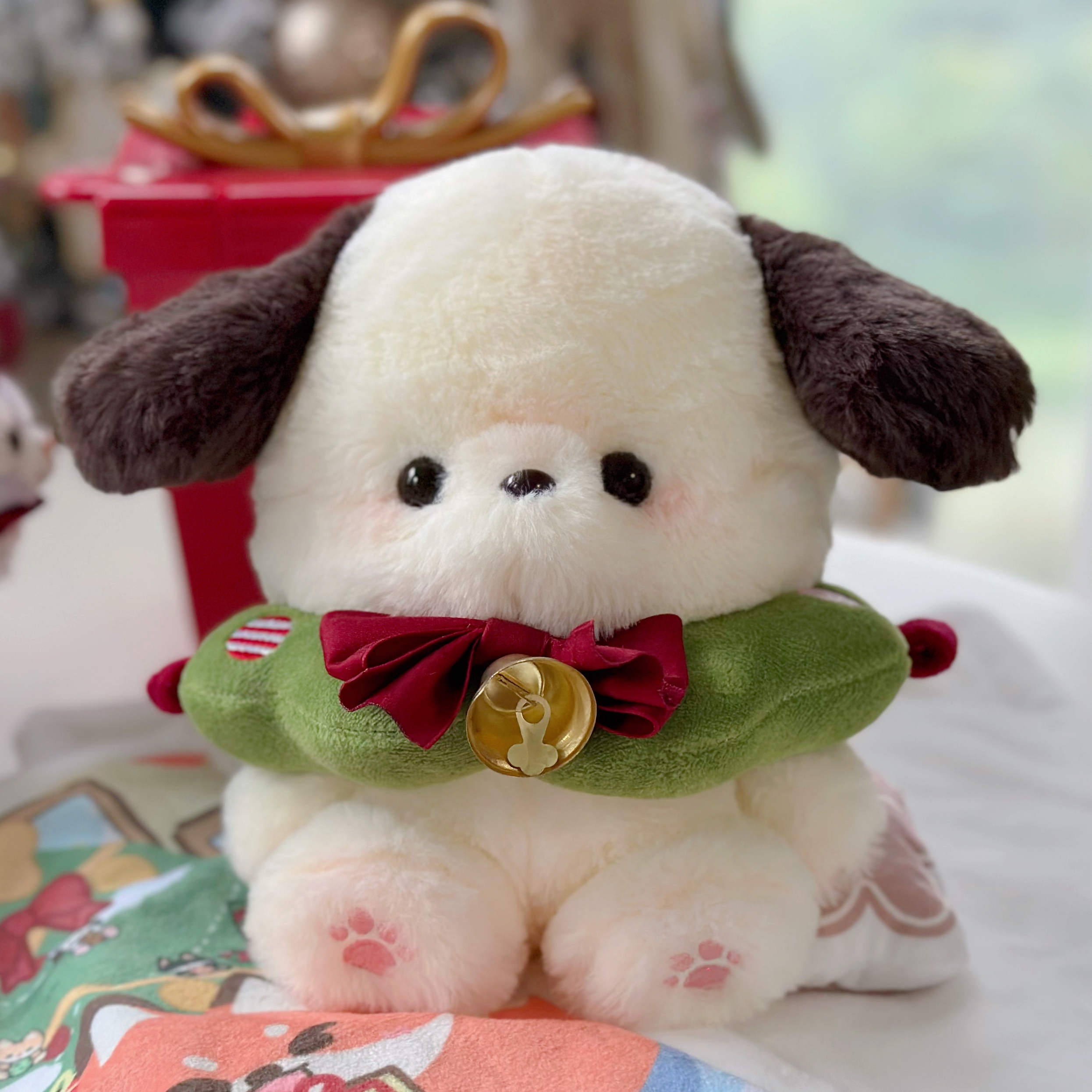 现货圣诞节娃衣20cm棉花娃娃娃衣脖圈无属性衣服