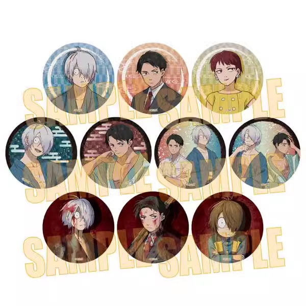 【日谷】鬼太郎的诞生 角色收藏徽章吧唧盲袋  全10种 潮玩盲盒