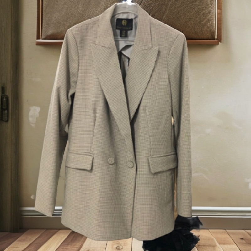 秋季新款两粒扣西装修身高级感百搭气质通勤西装外套92