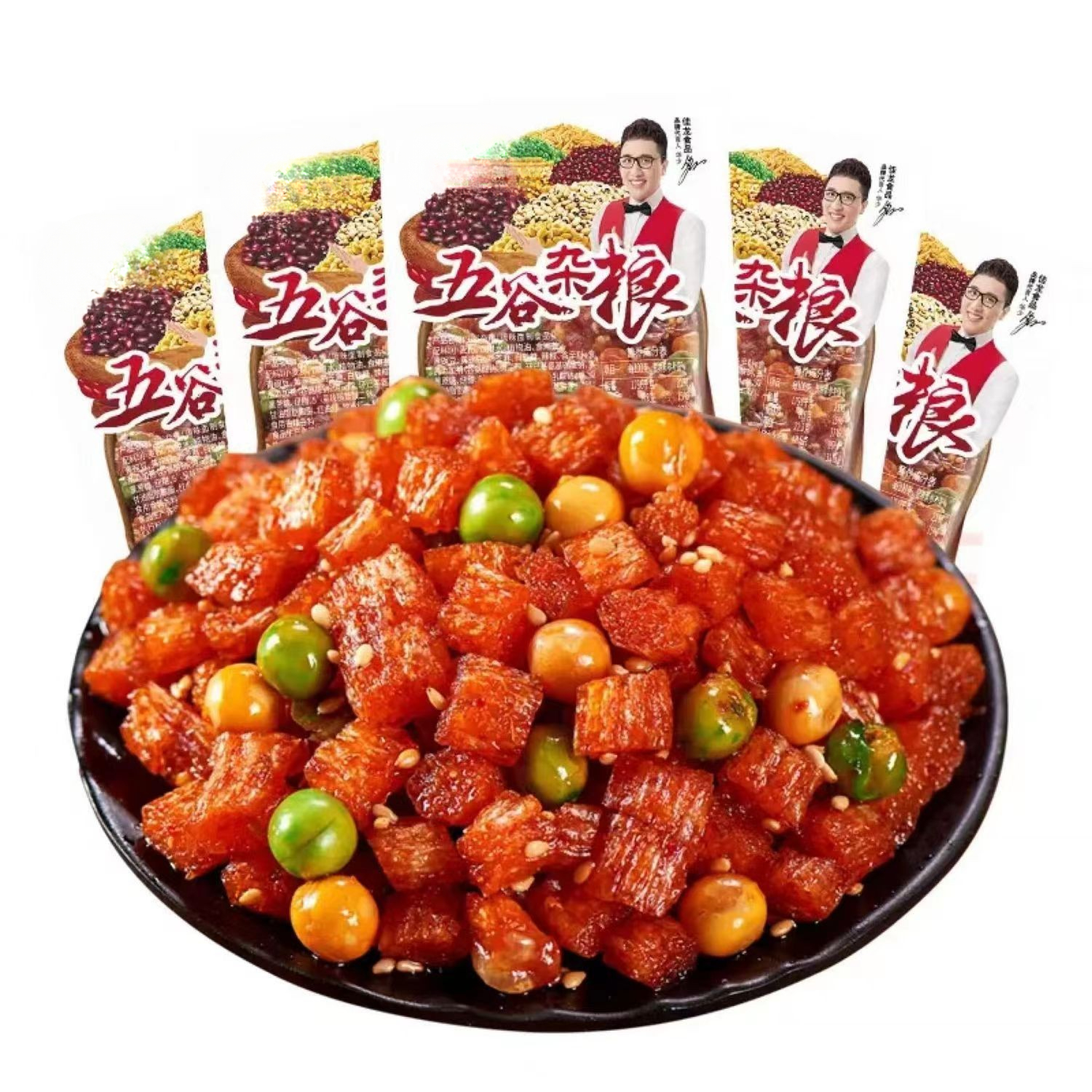 【2元包邮好品范2】五谷杂粮辣条小零食独立小包装网红怀旧辣条面筋
