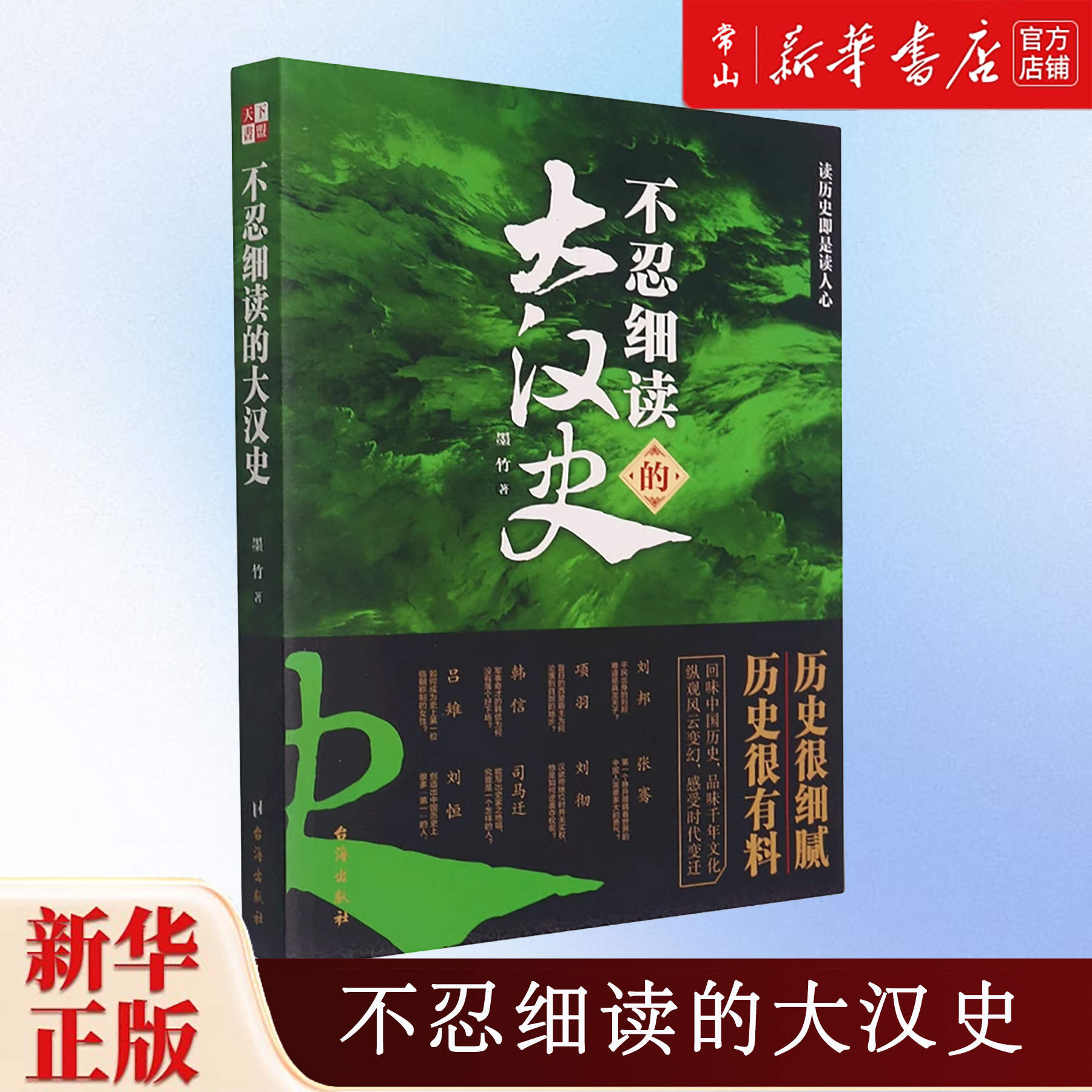 不忍细读的大汉史新华书店正版图书推荐台海出版社墨竹著兵马俑