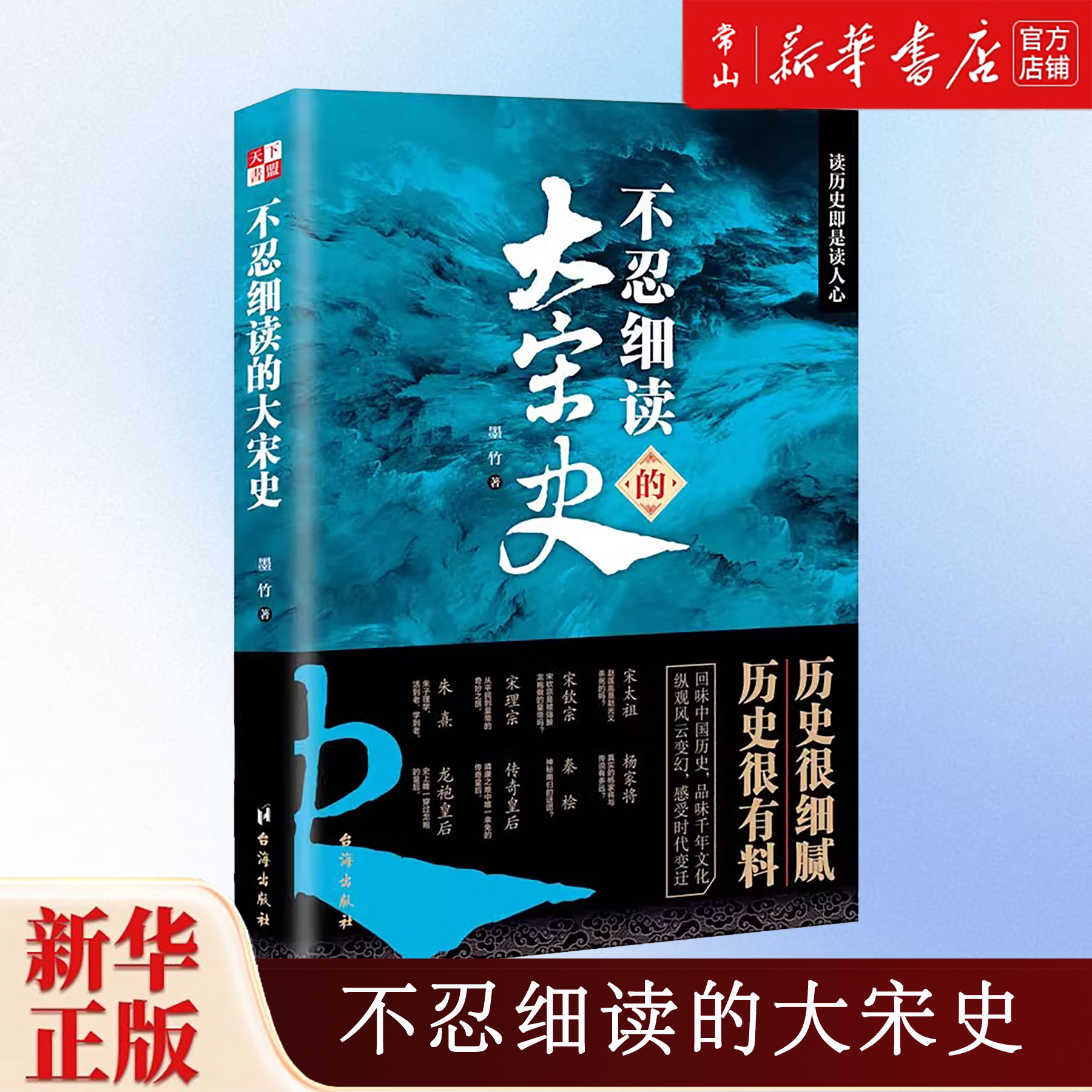 不忍细读的大宋史书籍新华书店正版图书推荐台海出版社墨竹著