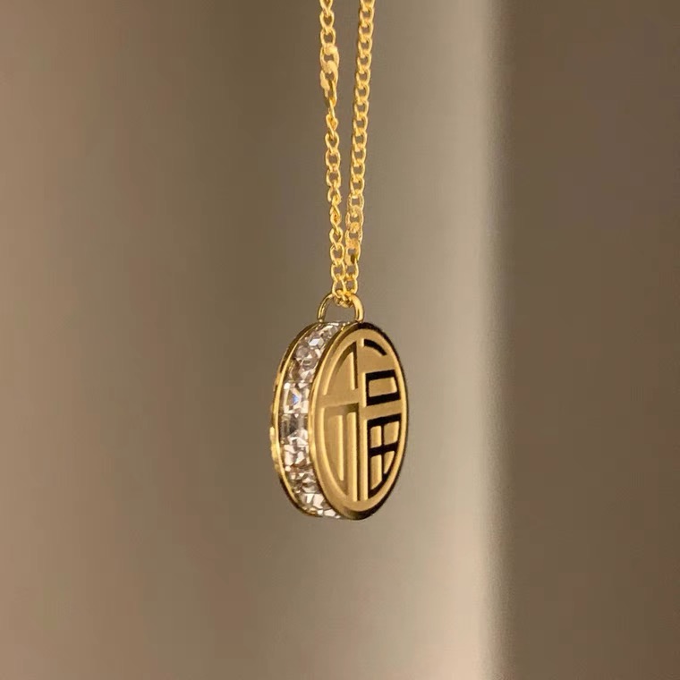 钛钢项链 福喜项链