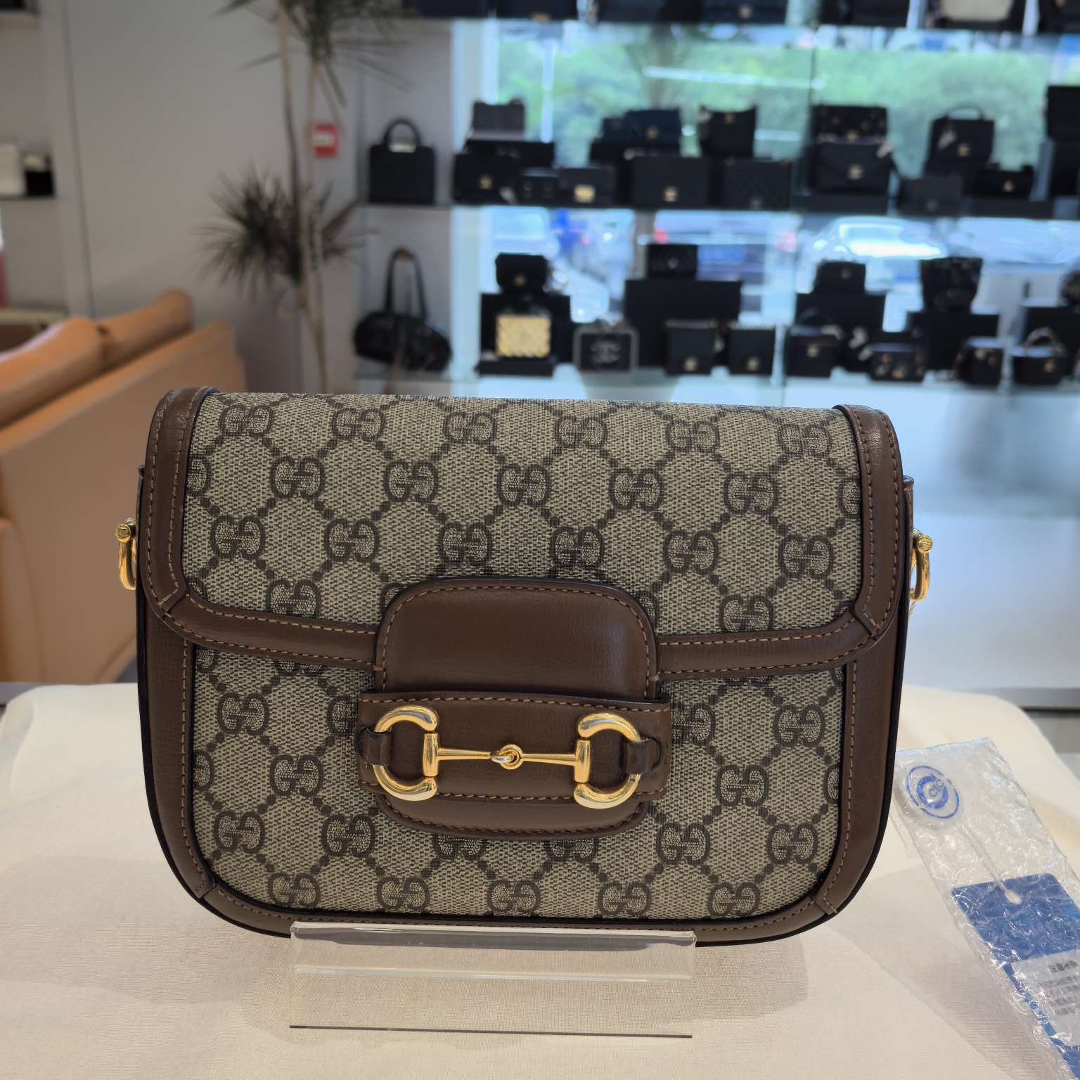 95新 GUCCI/古驰 1955马鞍包mini 98新 陈辰奢选
