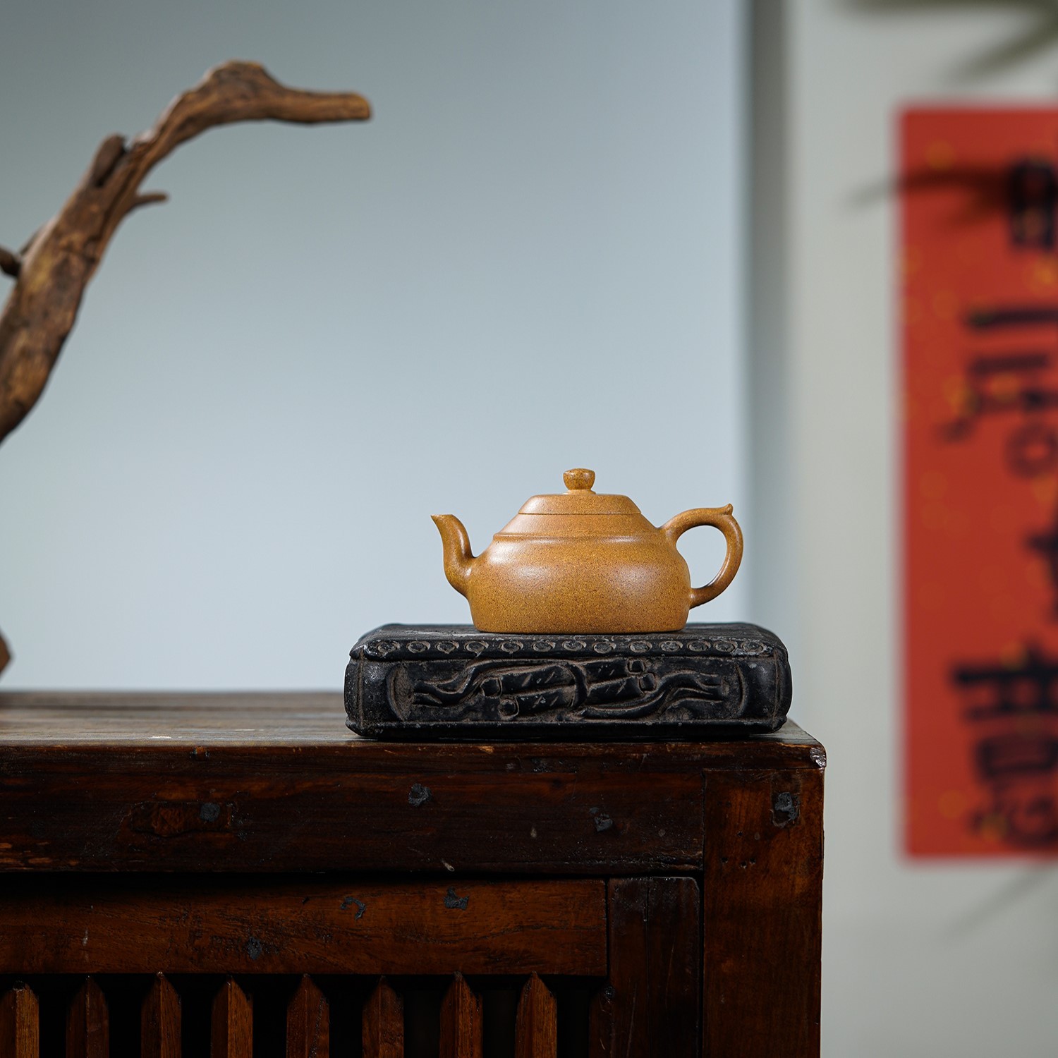 原矿0添加 律  金黄段 160cc 黄龙山原矿紫砂