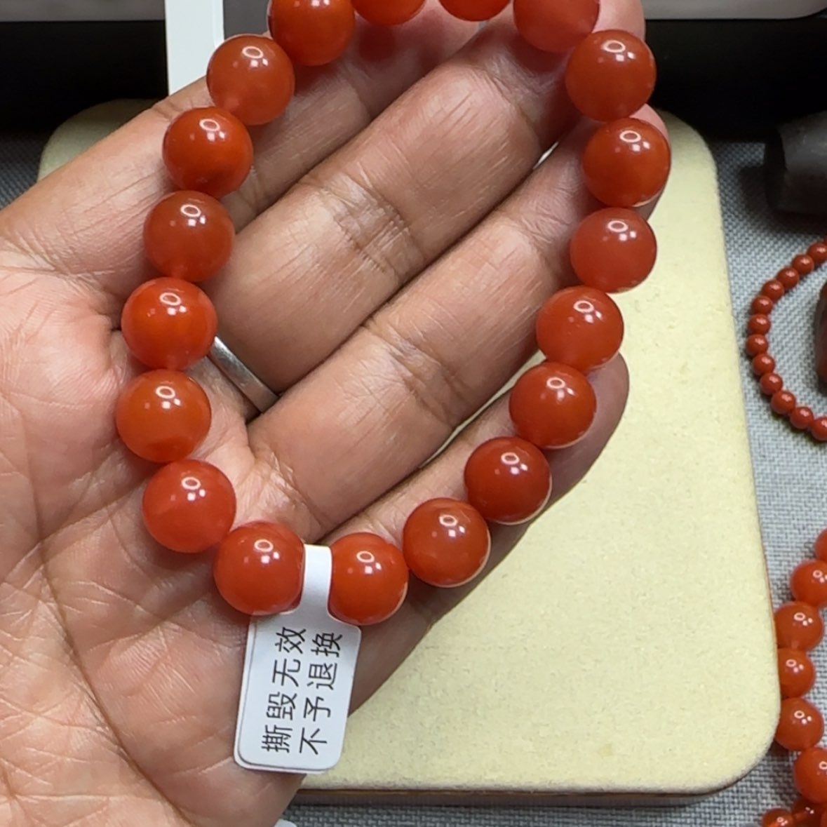 【闪购商品】南红玛瑙手链未镶嵌太***人
