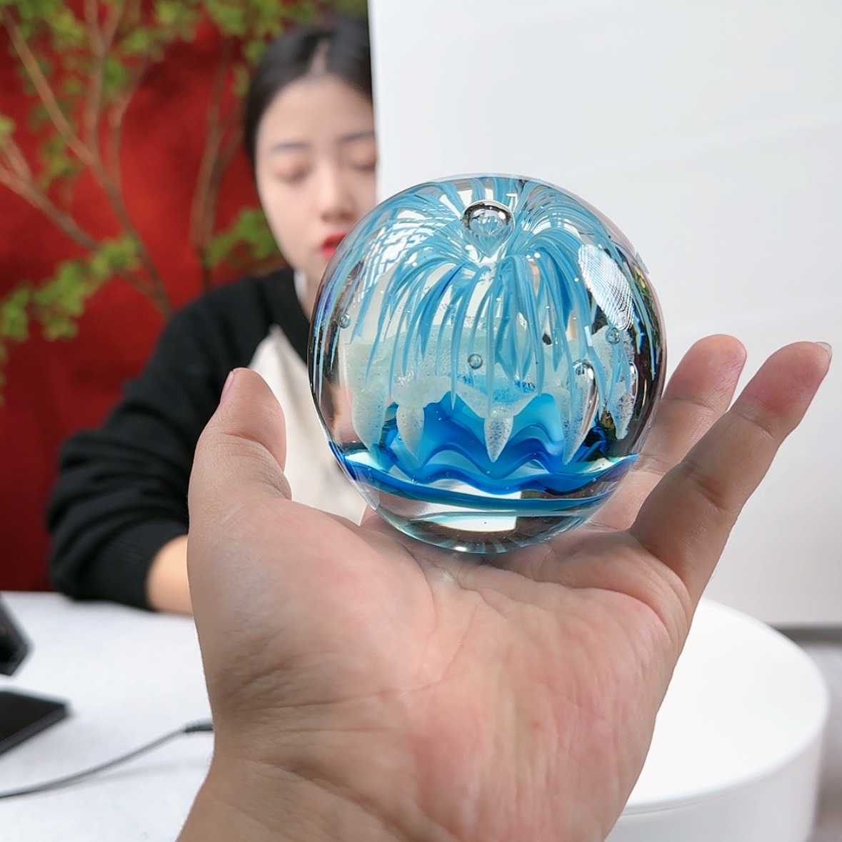 【闪购商品】玻璃茶宠u****j琉璃摆件