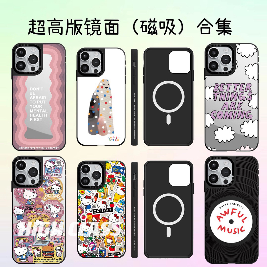 【Magsafe磁吸】适用苹果15/14pro硬壳15/iphone13pro镜面手机壳15