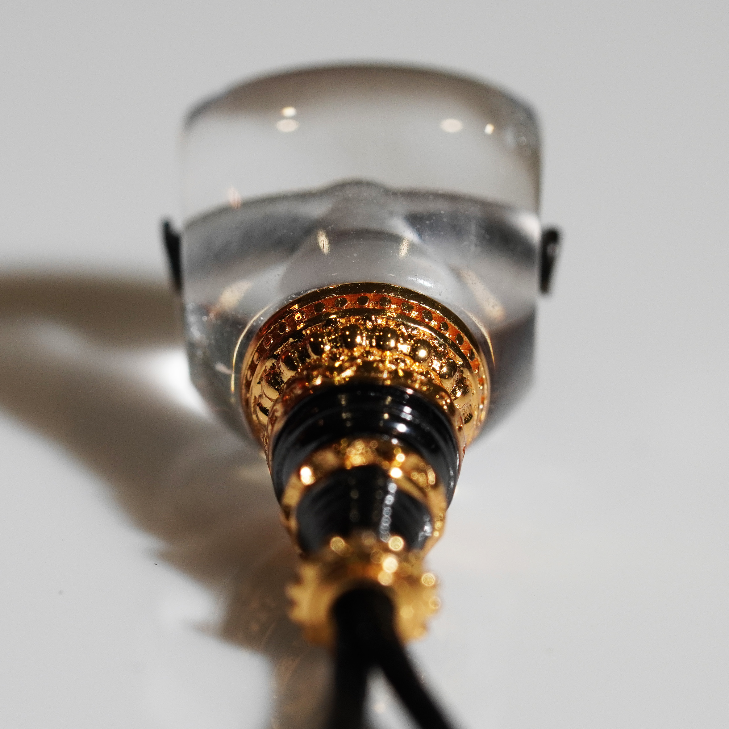 听风记出品水晶三通佛塔DIY手串配饰