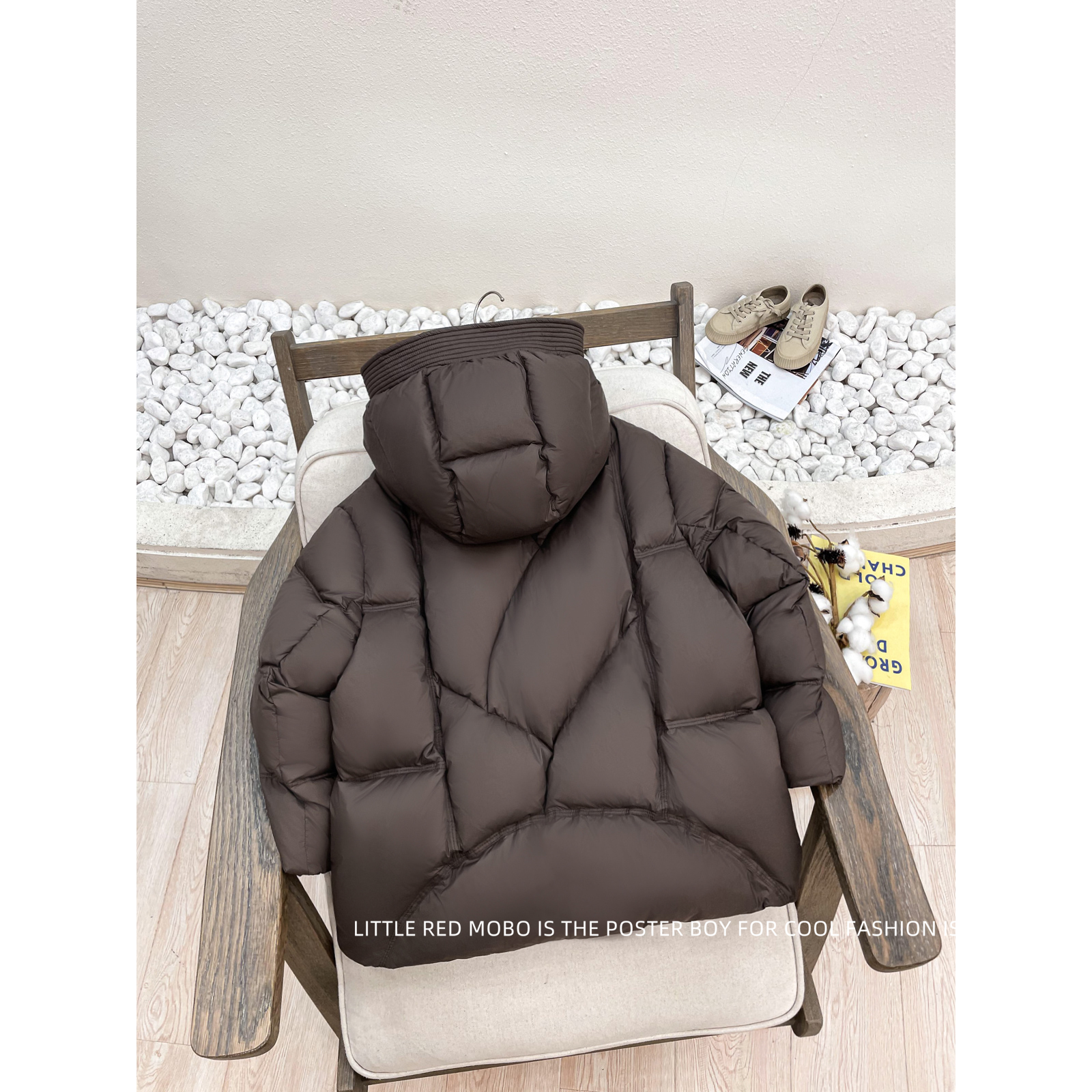 【现现】童装中大男儿童新国标90白鸭羽绒服2025冬季新款MMY84618