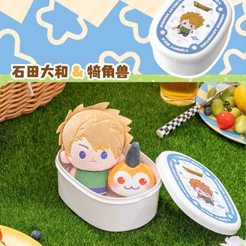 【拆盒】数码宝贝便当毛绒盲盒