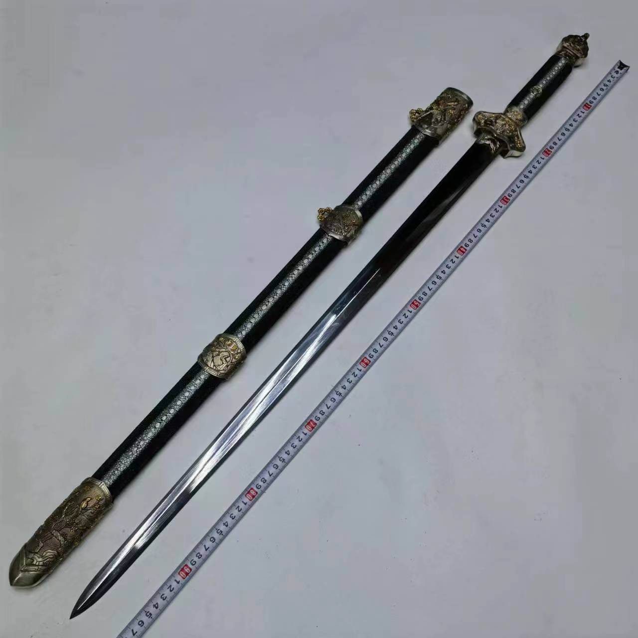 [九剑堂]喜梅清剑龙泉宝剑刀剑直播工艺品摆件收藏未开刃