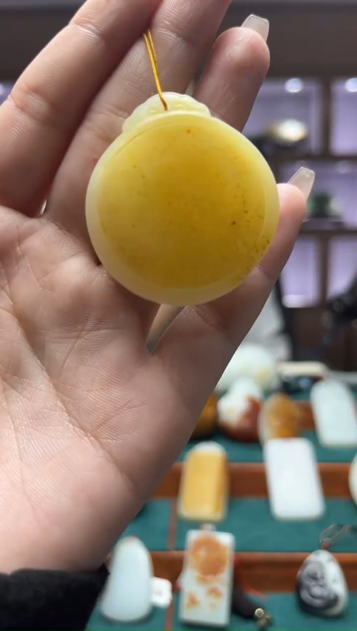 【闪购商品】和田玉挂件未镶嵌1