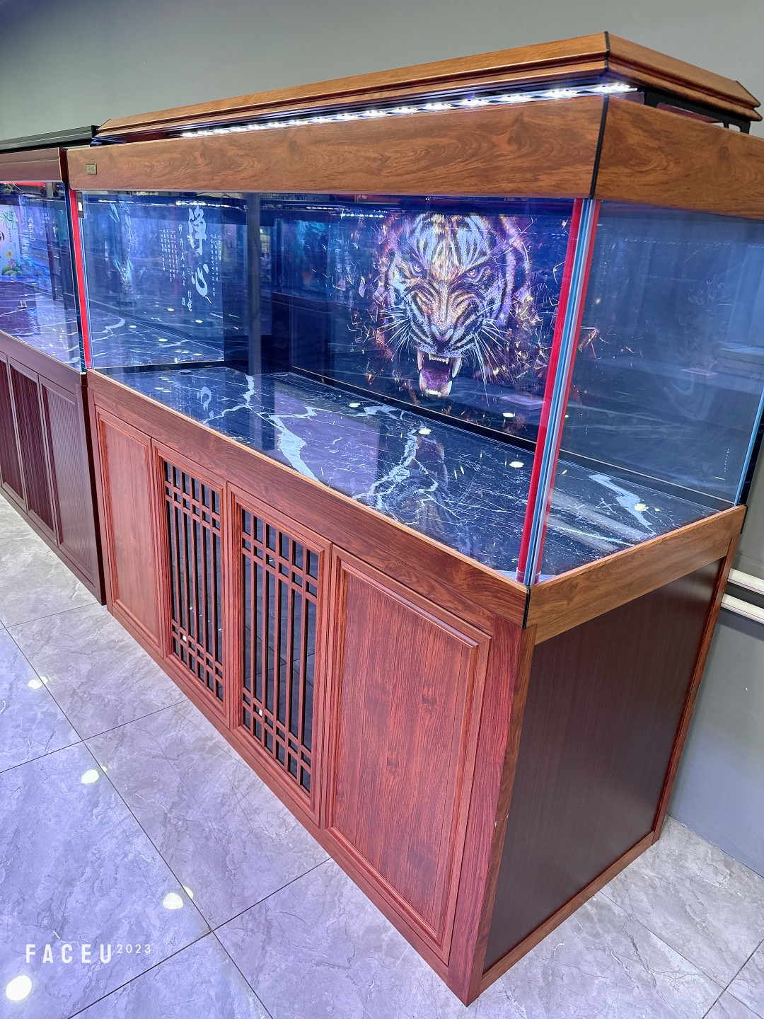 锦鲤龙鱼生态底滤龙墅超白系列精养专业龙鱼缸（定金）