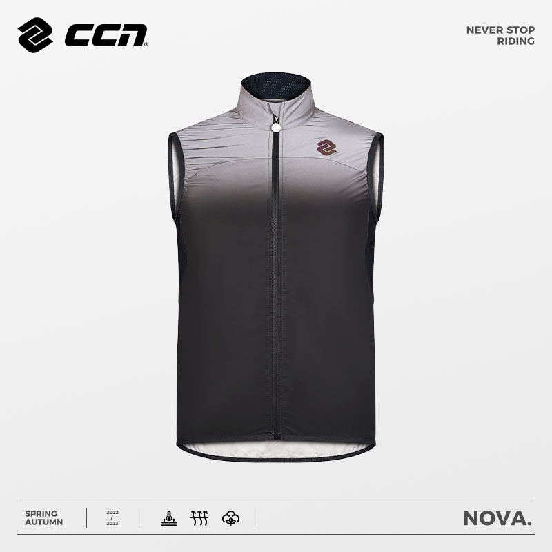 CCN防风反光背心马甲秋冬保暖上衣Nova系列山地公路自行车外套