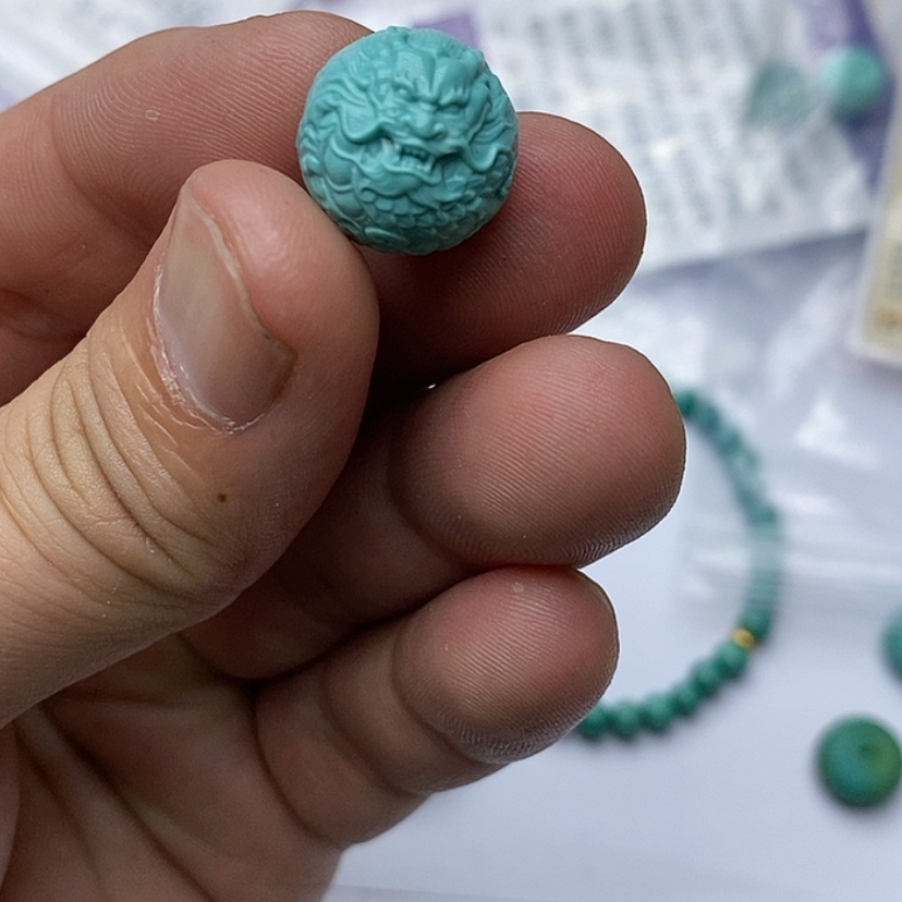 【闪购商品】绿松石珠宝奇石合金