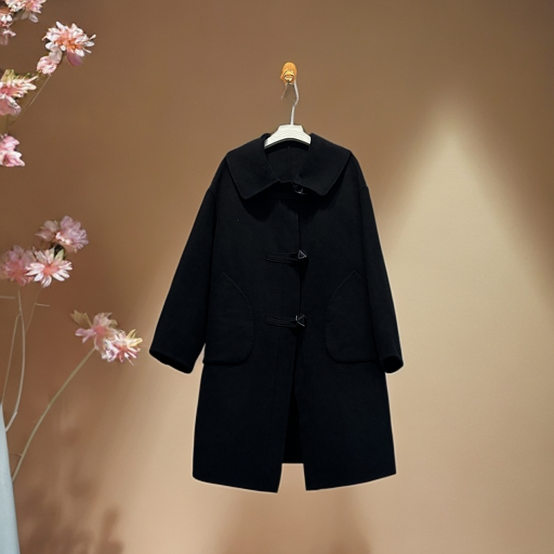 女士气质双面大衣双面呢  工厂尾货 默认微瑕 叫到名字再拍！