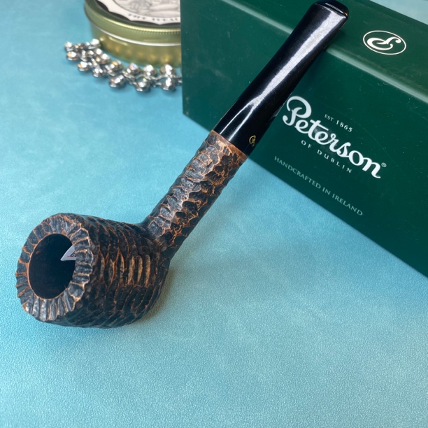 爱尔兰彼得森石楠木复古雕刻石楠木烟斗