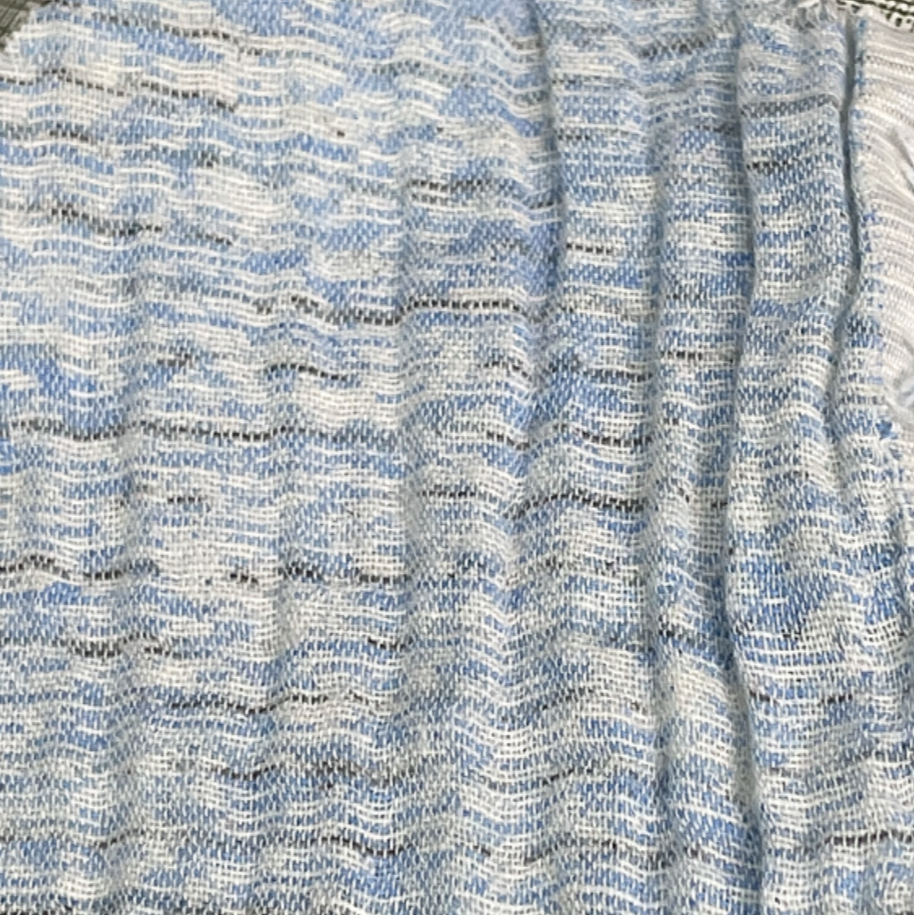 ZAKER纯棉双层纱缎彩加厚被套枕套组合 柔软舒适床品