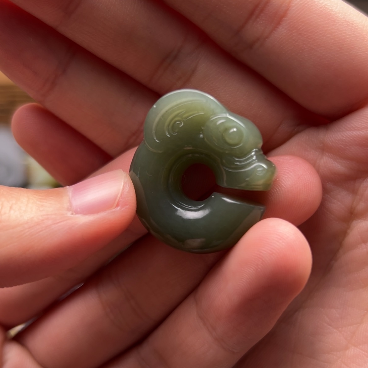 【闪购商品】和田玉挂件未镶嵌栎****场