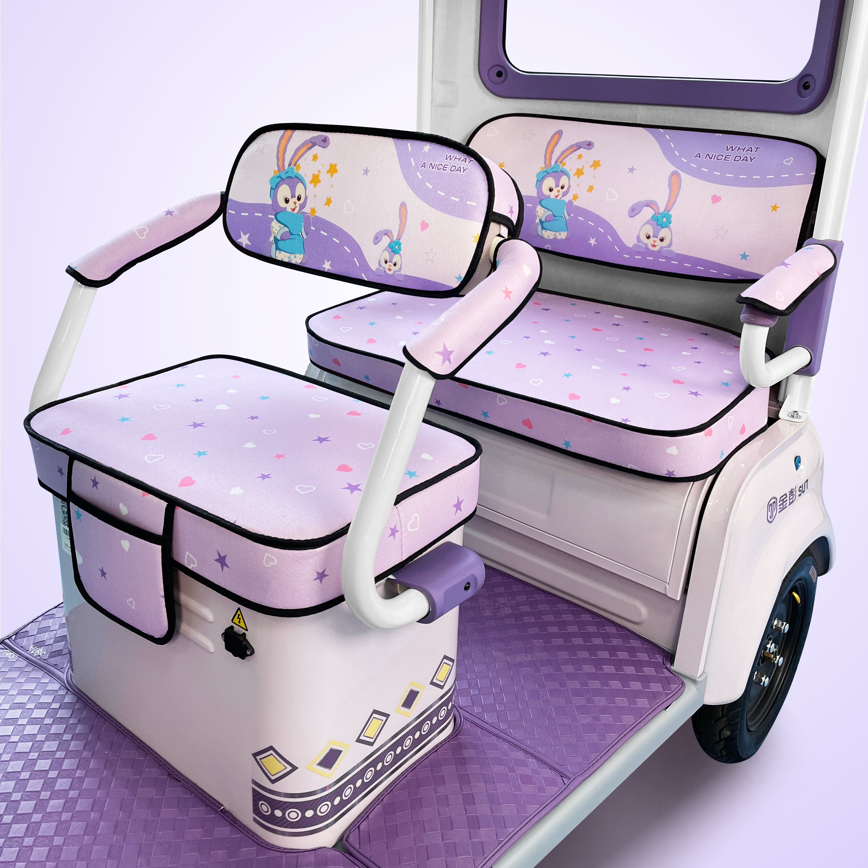 专用座套【大型号半封闭车】金彭su7/雅迪CL9S/爱玛乐享至臻版/等