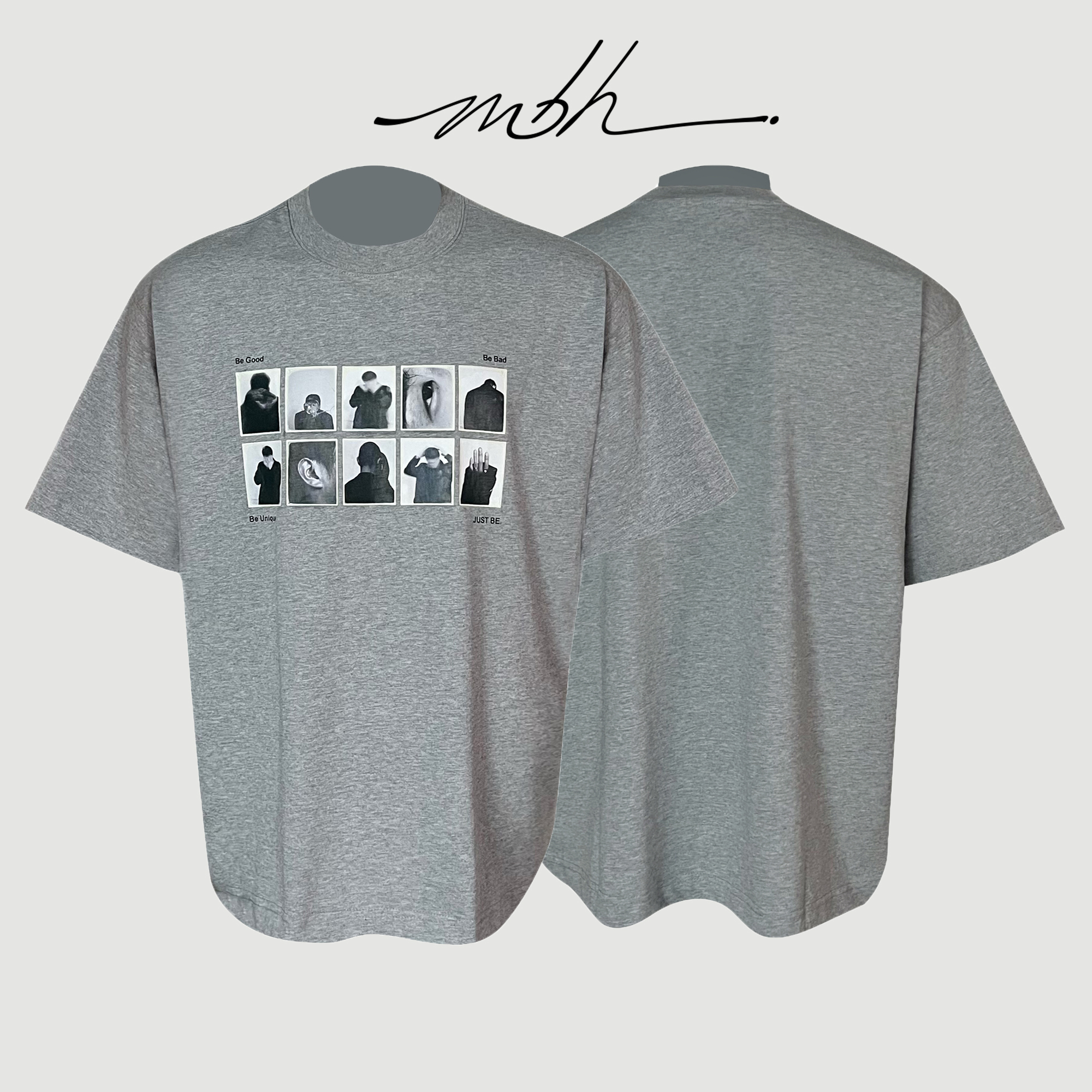 MBH | FILM PORTRAIT TEE美式街头胶片感康丽白墨直喷印花短袖