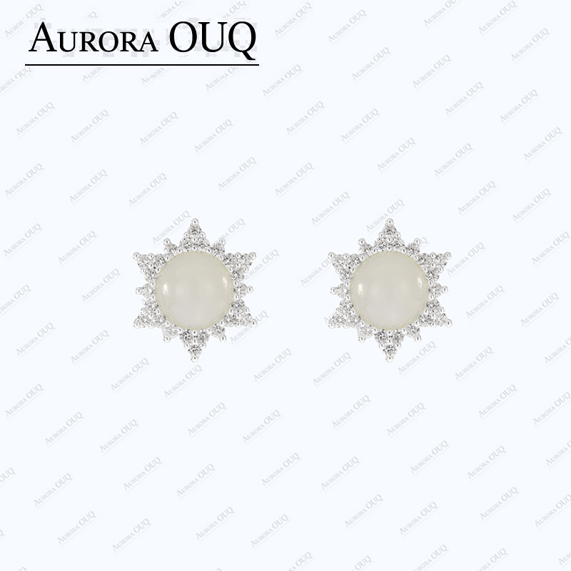 合金合成锆石耳饰 耳饰 【琴愿为你】时尚经典耳环女耳坠CE190289