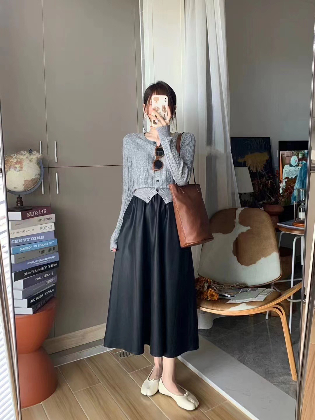 NO退换 希希定制 辛奈斯半身裙皮裙