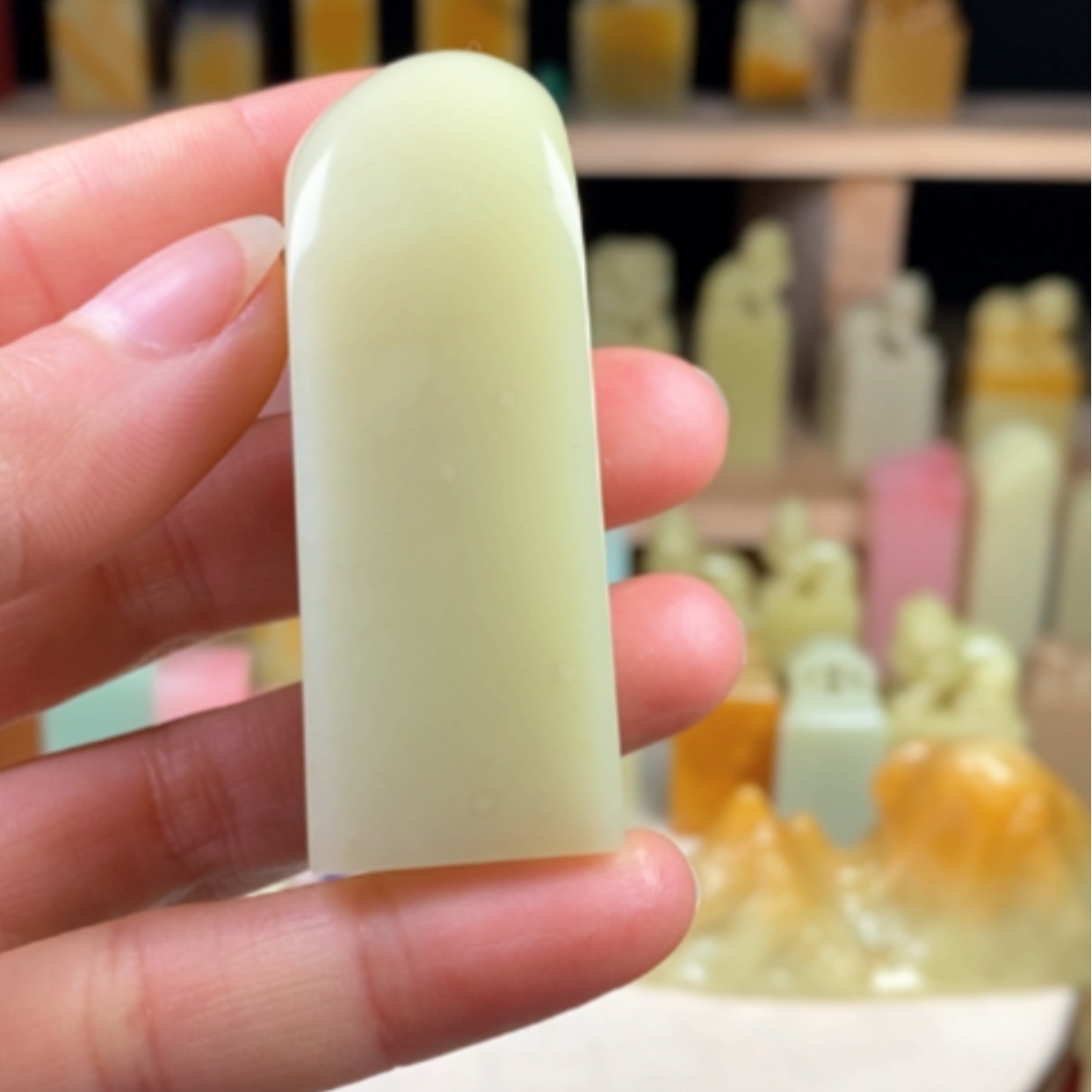 【闪购商品】青田石靠*