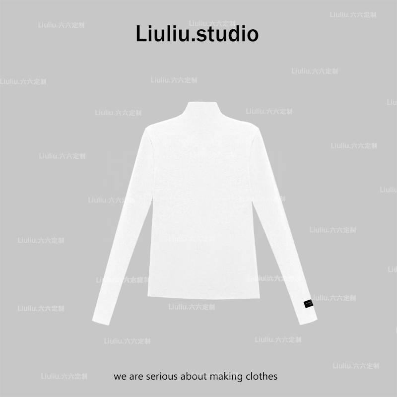  LiuLiu定制【纯色秋冬】高领打底长袖百搭修身半高领秋冬保暖