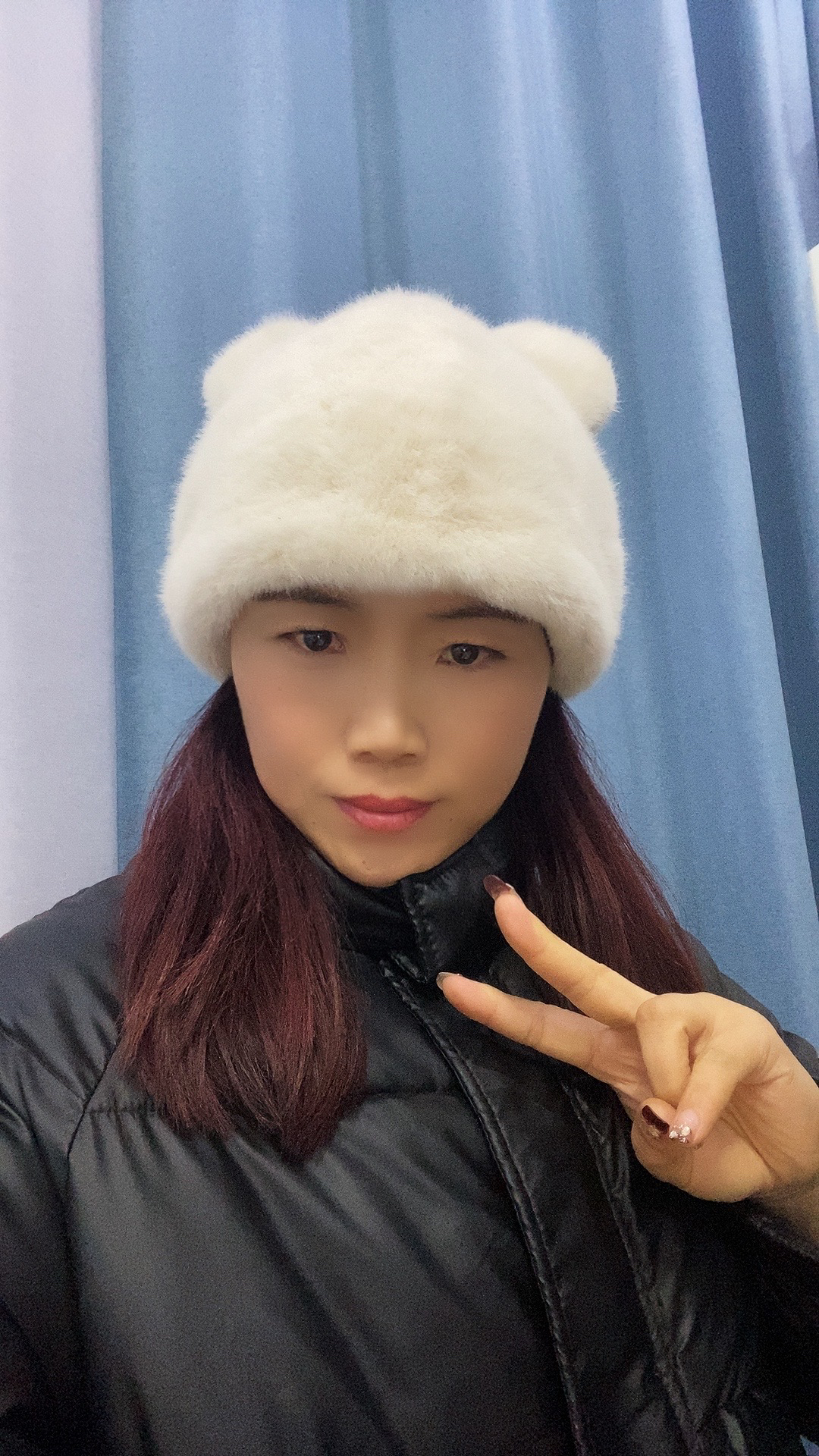 千柔家卡通猫耳帽