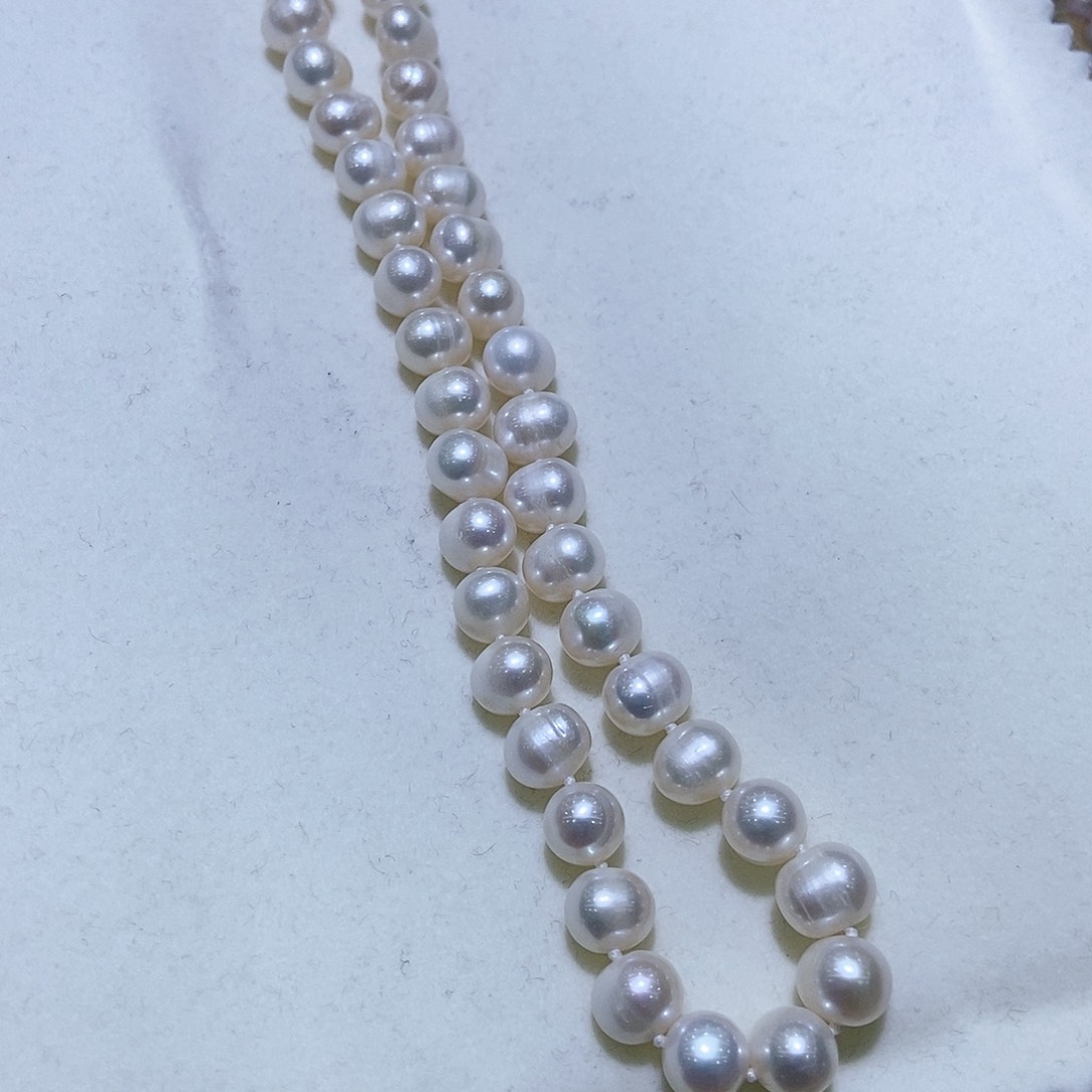 【闪购商品】淡水珍珠颈饰银S925镶嵌128