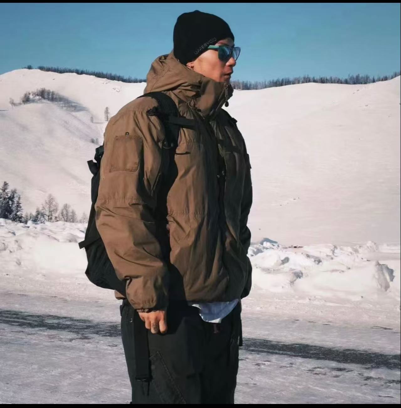 【胜华严选】军茑~棉服LEAF防风保暖连帽204812