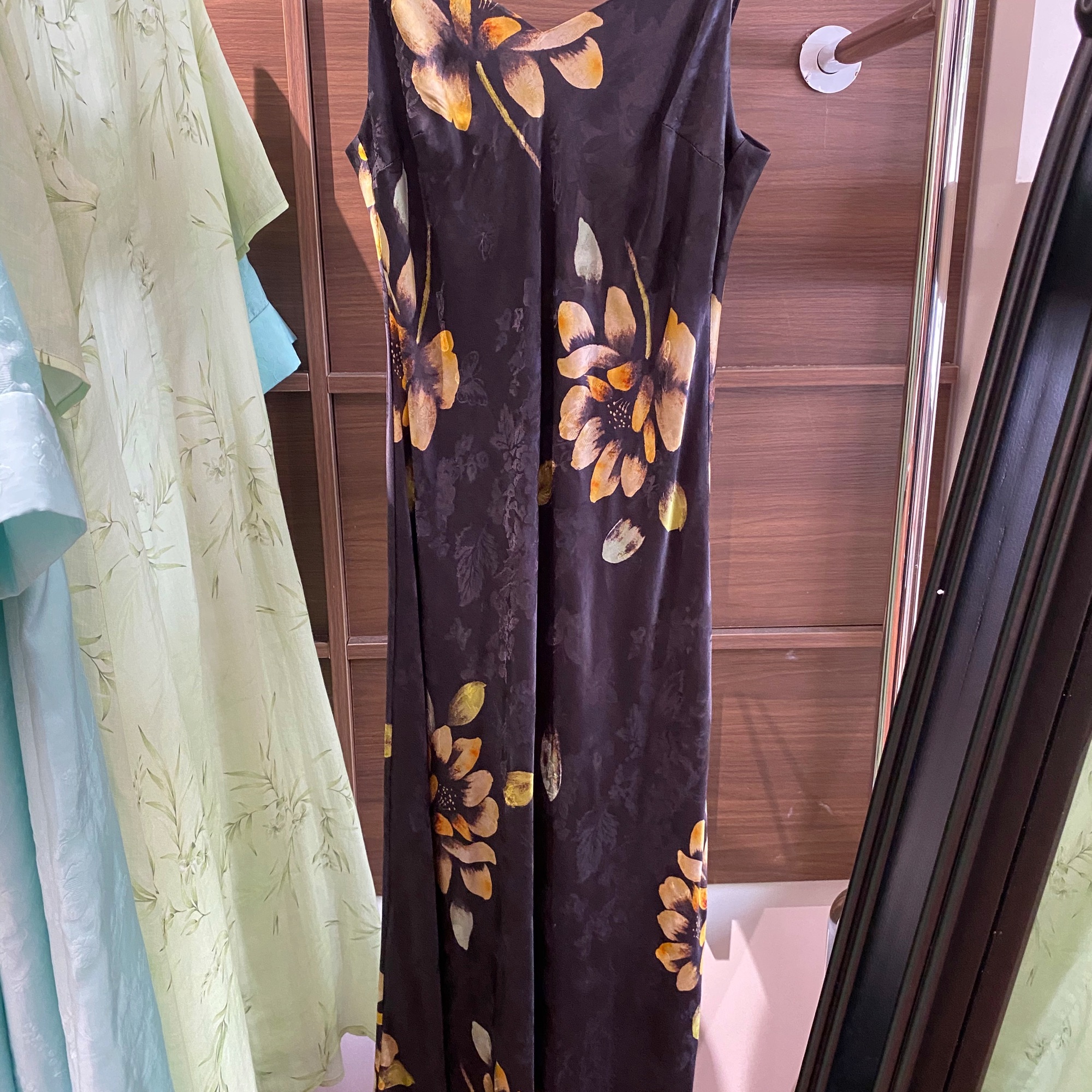 气质长款设计师吊带时尚